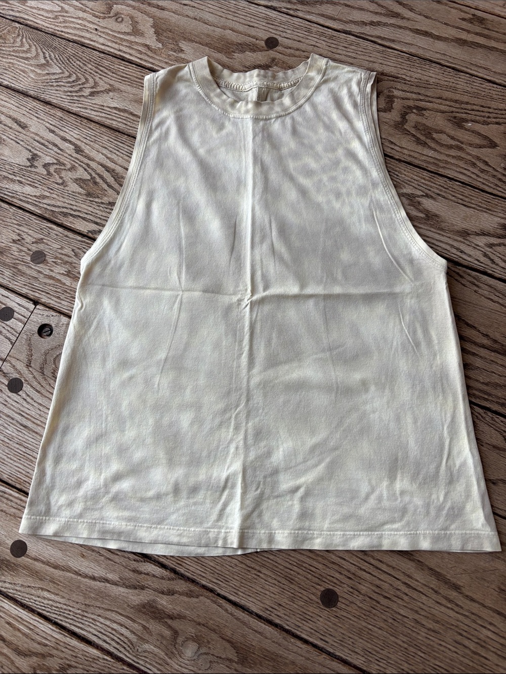 lululemon athletica Women’s Sleeveless Crewneck Tank Top - Cream